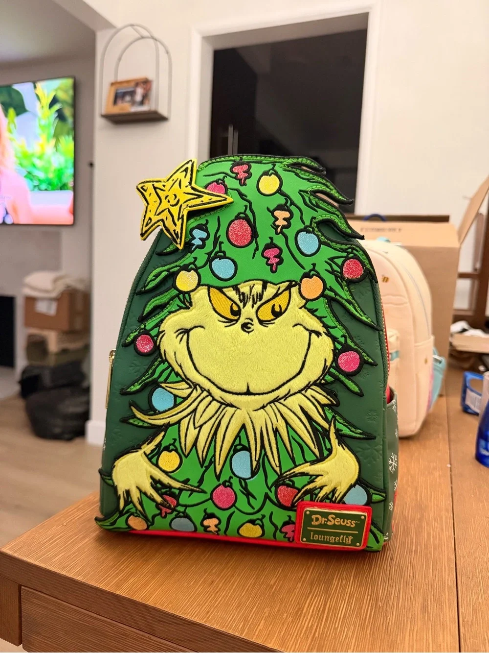 Grinch Loungefly Backpack